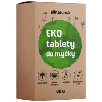Allnature EKO tablety do myčky 60 ks