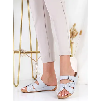 Dámské pantofle Cathay moda Pantofle na klínku 6099-4G Velikost: 37