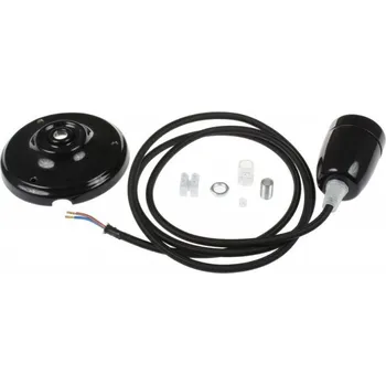 T-LED Ceramic Luva TL-108163 E27 černá