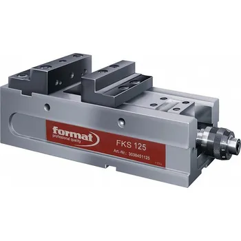 Svěrák Kompatní svěrák nc fks 160mm stupňovité čelisti format