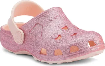 Dívčí sandály Coqui Little Frog 8701 Candy Pink Glitter