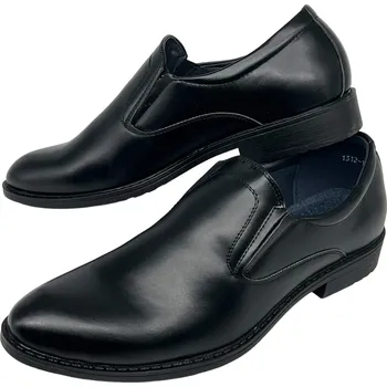 Pánské mokasíny Camo Pánské černé polobotky 03 Barva: Černá, Velikost: 43