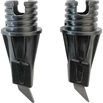 Běžkařská hole EXEL Avenger2 QCB Roller Tip, bodce na asfalt