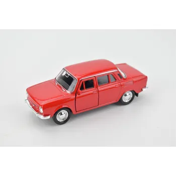 autíčko Model auta Škoda 100 červená 1:38 | Welly