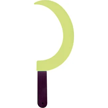 Karnevalový doplněk Widmann - Ve tmě svítící srp 44 cm -