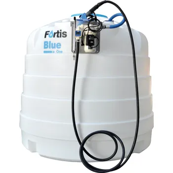 jednoplášťová nádrž AdBlue 5000 litrů vybavená pro výdej