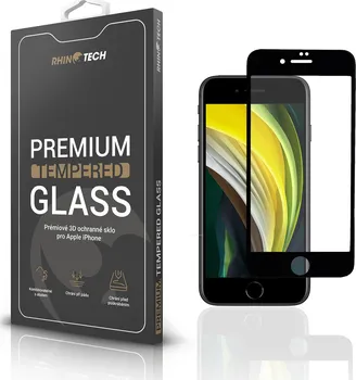 RhinoTech Premium Tempered Glass ochranné sklo pro Apple iPhone 7/8/SE 2020/2022 černé