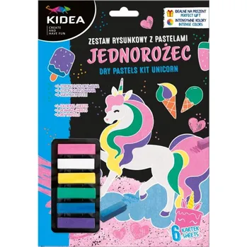 Sada pro kreslení suchý pastel, Jednorožec