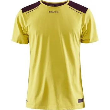 Pánské tričko Pánské tričko Craft Pro Hypervent SS Yellow XL