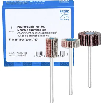 PFERD TOOLS 44498031 SADA NÁSTROJŮ NA BROUŠENÍ PODLE VĚJÍŘOVÉ PODLOŽKY F 1015/1505/2010 A 80 1 sada