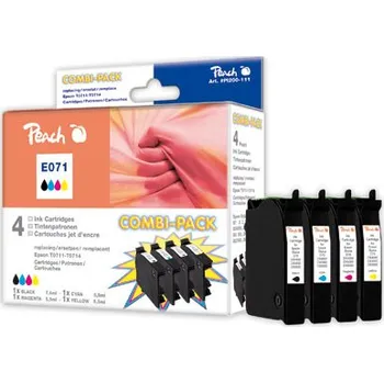 PEACH Epson Stylus E071, D78, Combi-Pack, T0711-T0714, PEA,FW
