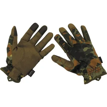 Rukavice MFH Defence Rukavice prstové lehké FLECKTARN L FLECKTARN - německé maskovaní
