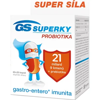 Green Swan Pharmaceuticals Superky probiotika, 80 cps.