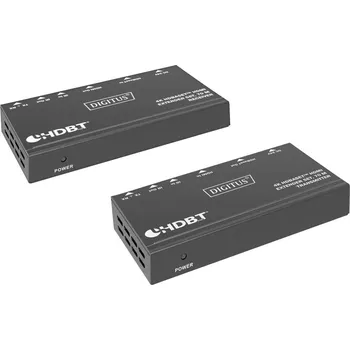 Elektrická zásuvka Digitus DS-55520 HDMI adaptér [1x HDMI zásuvka - 1x HDMI zásuvka] černá 4K UHD