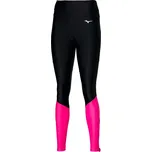 Dámské legíny Mizuno Core Long Tight Black/Pink Peacock S