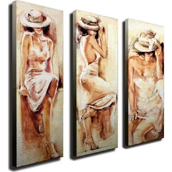 3dílný nástěnný obraz na plátně Romantic Mood ID_1286006