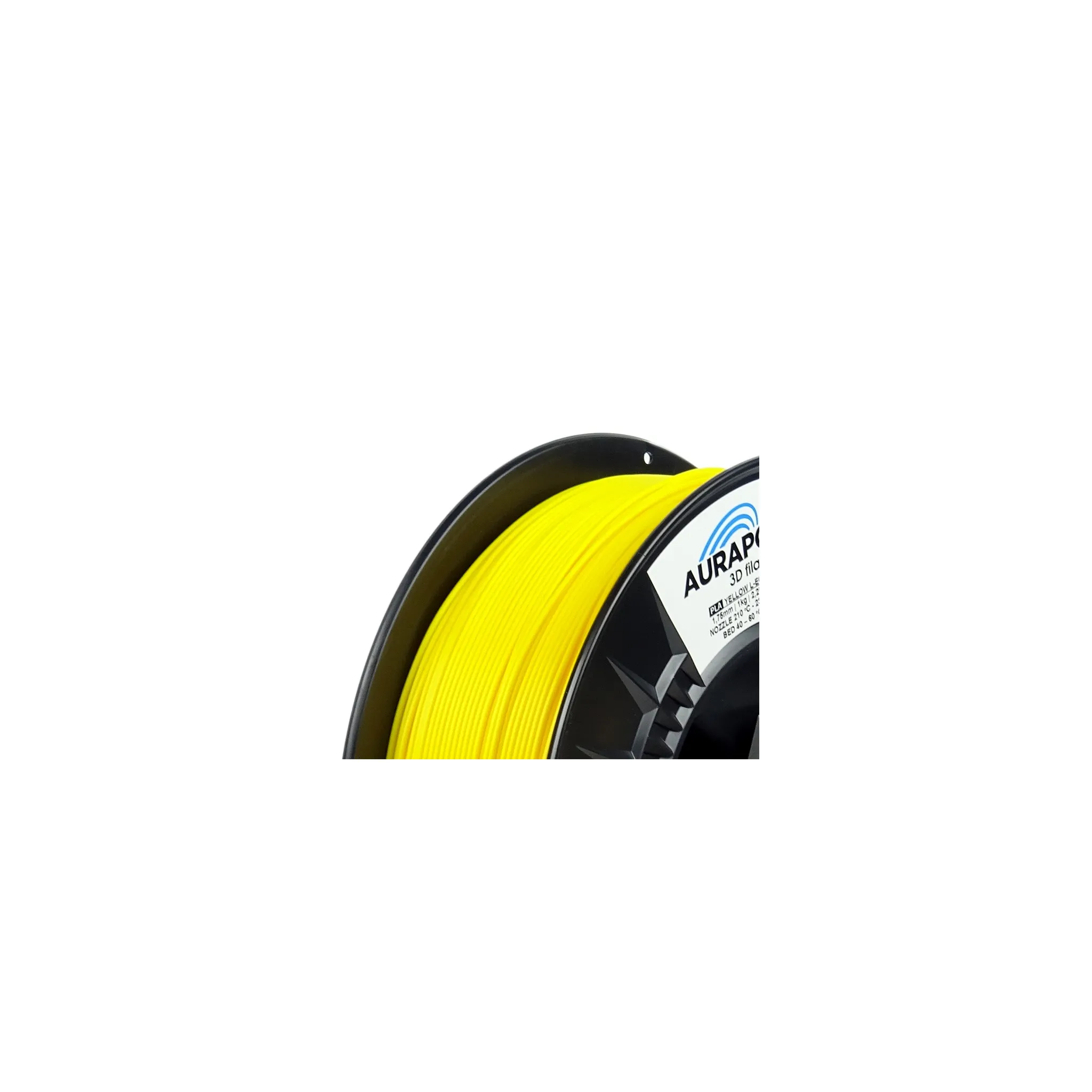 Fotografie 2 - Filament Aurapol PLA 3D Filament L-Ego 1,75 mm 1 kg žlutá