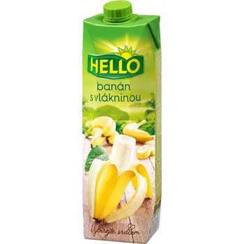 Hello Banán s vlákninou 1l
