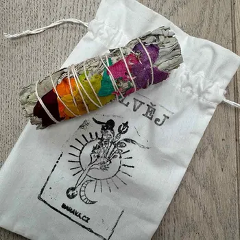 Vonná tyčinka Matoska - Šalvěj bílá 7 čaker - vykuřovací svazek