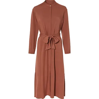 Dámské šaty esmara® Dámské midi šaty (cihlová, 38)