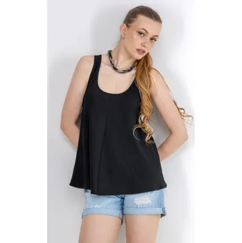 FUNK´N´SOUL Funk'n'Soul dámské volné tílko černé Velikost: M