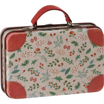 plyšák Maileg Kovový kufřík Holly Maileg Suitcase Metal