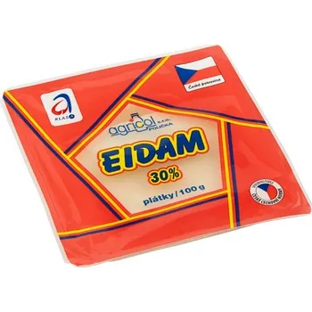 Agricol Eidam sýr 30% plátky 100g