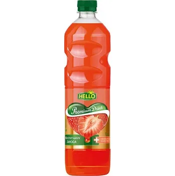 Hello drink Multivitamín jahoda 8x1l
