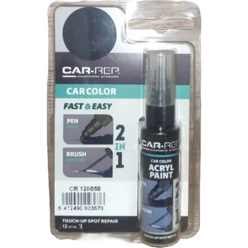 CAR-REP barva na lak korekční pero a štětec 12ml Touch-up Spot Repair Černá barva