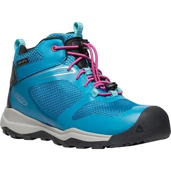 Dětská sportovní obuv KEEN Wanduro Mid WP Fjord Blue/Fuchsia Purple US 3