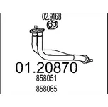 Výfuková trubka MTS 01.20870