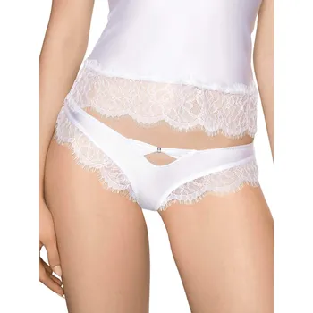 Kalhotky Dámské kalhotky klasik Róža Sija bílé, VELIKOST S