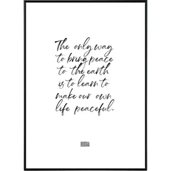 Obraz La forma Design studio Peace 30x40 cm