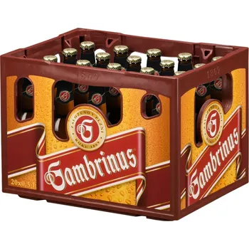 Pivo Gambrinus Gambrinus Dry, světlé výčepní, 20x0,5l