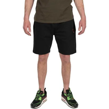 Rybářské oblečení Kraťasy FOX Collection LW Jogger Short Black/Orange XL
