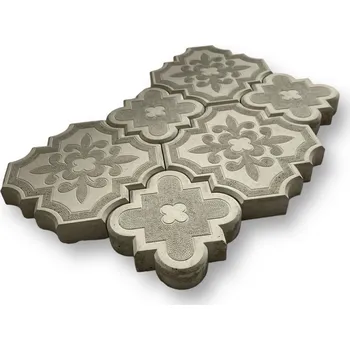 Venkovní dlažba Báča Beton Zámková dlažba - Mozaika (30 x 30 x 4,5 cm) Barva: Žlutá okr