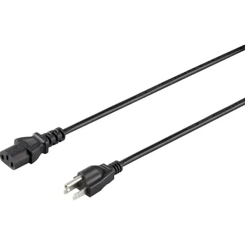 Napájecí kabel Sygonix SY-5042706 IEC kabel černá 2.00 m