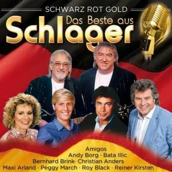 Zahraniční hudba 2CD Various: Das Beste Aus Schlager: Schwarz Rot Gold 2015