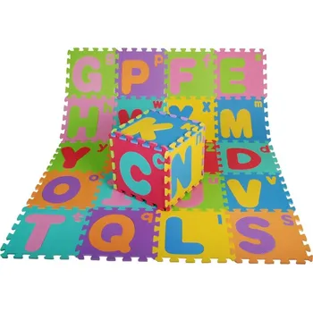 Hrací deka Ramiz Pěnové puzzle Písmena pro děti 3+ EVA pěna + Velká malá písmena Abeceda + Podlahová podložka