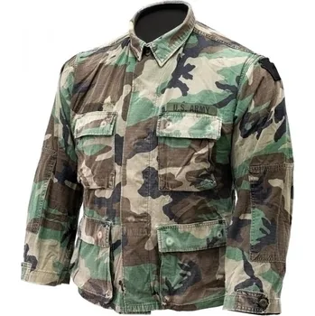 Pánská košile Armda U.S. Blůza US typ BDU WOODLAND rip-stop použitá US WOODLAND M-XXS