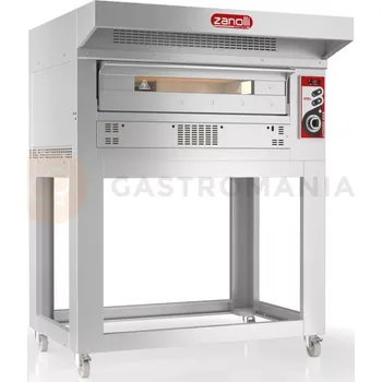 Pec na pizzu Pizza pec CITIZEN GAS PW 6 /MC, plynová, jednokomorová, 6x33 cm, 2x600x400 mm | ZANOLLI, CITIZEN GAS PW 6 /MC