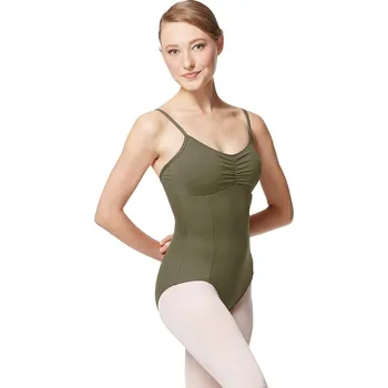 Body Lulli,Trikot s princesovými švy LUB343, khaki XS