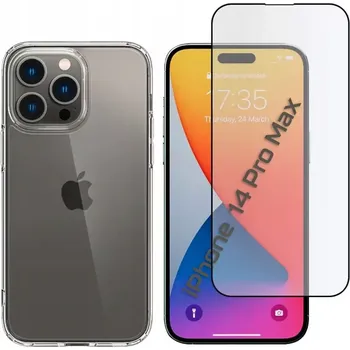 Pancéřované ochranné pouzdro + tvrzené sklo pro iPhone 14 Pro Max