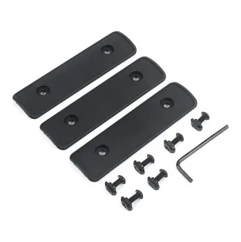 Taktické krytky pro KeyMod / M-LOK - Černé