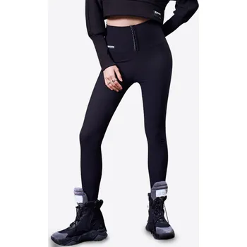 Dámské legíny #VDR Fit Black legíny XL Černá