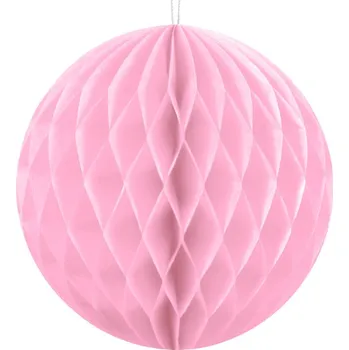 Party dekorace Koule dekorační růžová 20cm