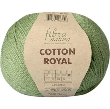 Příze Příze Cotton Royal, 18-710, khaki