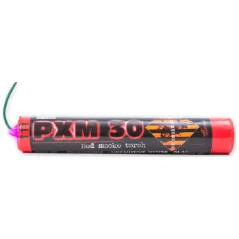 Zábavní pyrotechnika Dýmovnice PXM 30 - červená