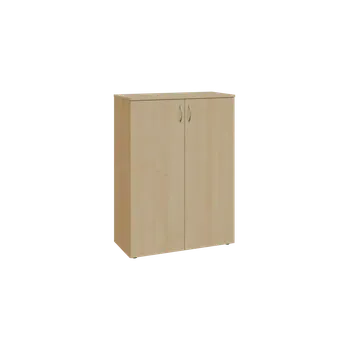 Šatní skříň BN 3 - 8D kancelářská skříň, 2-dveřová, 1100x800x400, javor horský