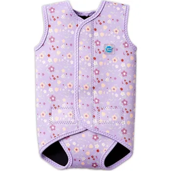 Neoprenový oblek Splash About Baby neoprén-kombi - Lilac Spring Vel. S (0-6 měs.)